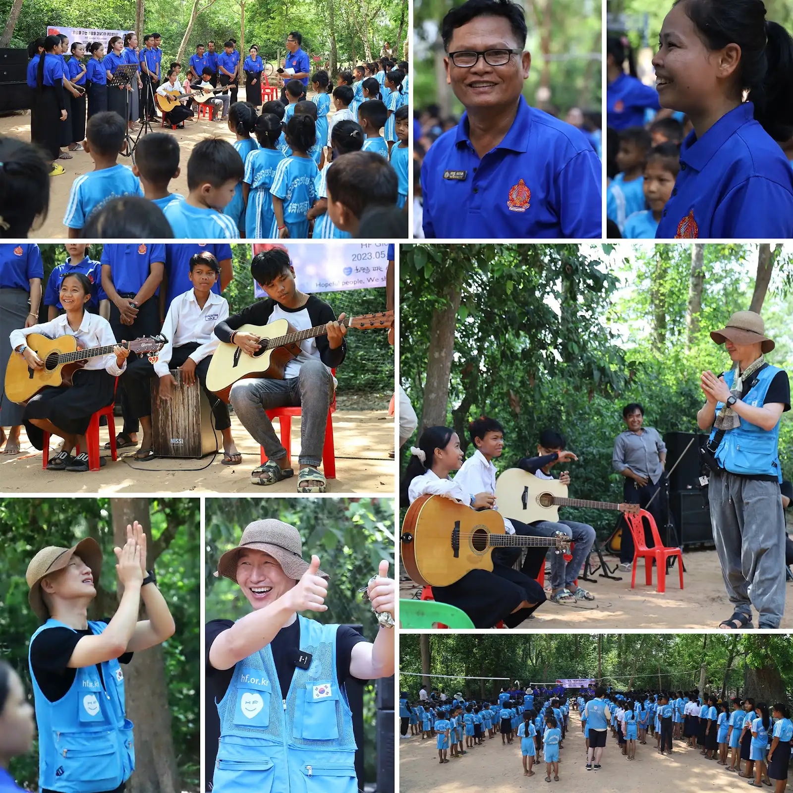 [캄보디아 봉사 4일차] 꼭트넛 초등학교 아이들과 함께하는 희망을 파는 콘… 